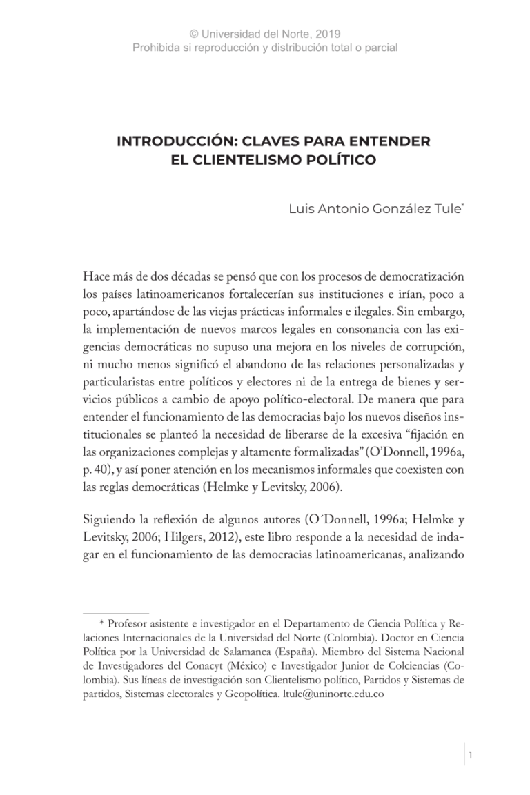 Entendiendo el clientelismo político: definición y ejemplos clave ...